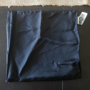 JOS. A. Bank Black Silk Pocket Square